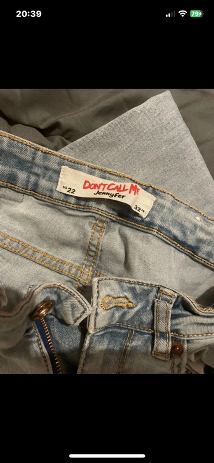 Jean skinny bleu clair Jennyfer – Taille 32 - photo numéro 3