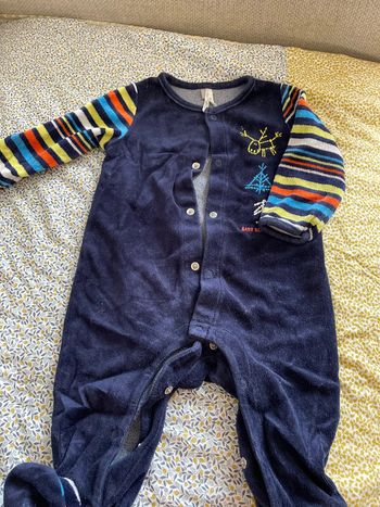 Pyjama velours 6 mois