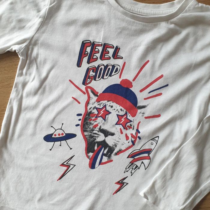 💙 Tee-shirt Tex 5/6 ans #emyfleury_6ansgarçon - photo numéro 2