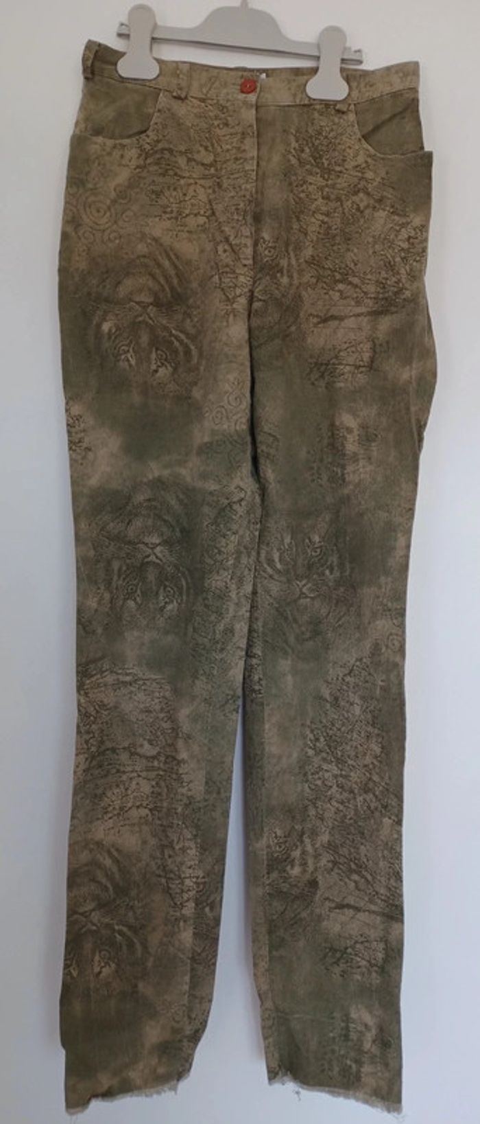 Pantalon imprimé tigre Mia Soana