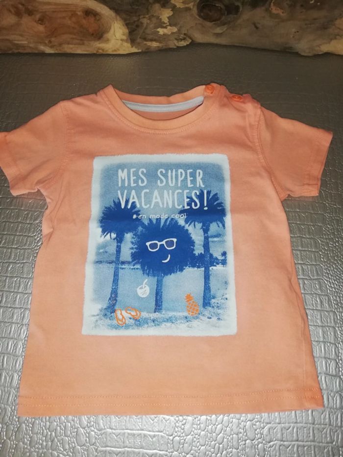 Tee-shirt corail