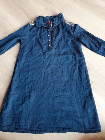 Robe longue marine