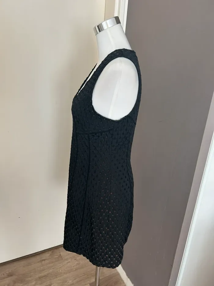 Bel Air, robe noire sans manches femme, taille 3/40 modèle Roxanne - photo numéro 3