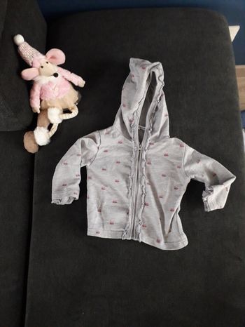Gilet zippé 9 mois