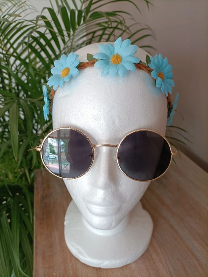 Lot de 7 bandeaux cheveux élastiques Fleurs - photo numéro 3