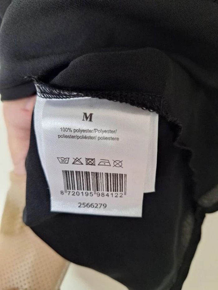 Très beau Top long noir sans manches taille M - photo numéro 5