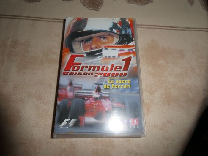 Cassette VHS Formule 1 saison 2000 - le sacre de Ferrari