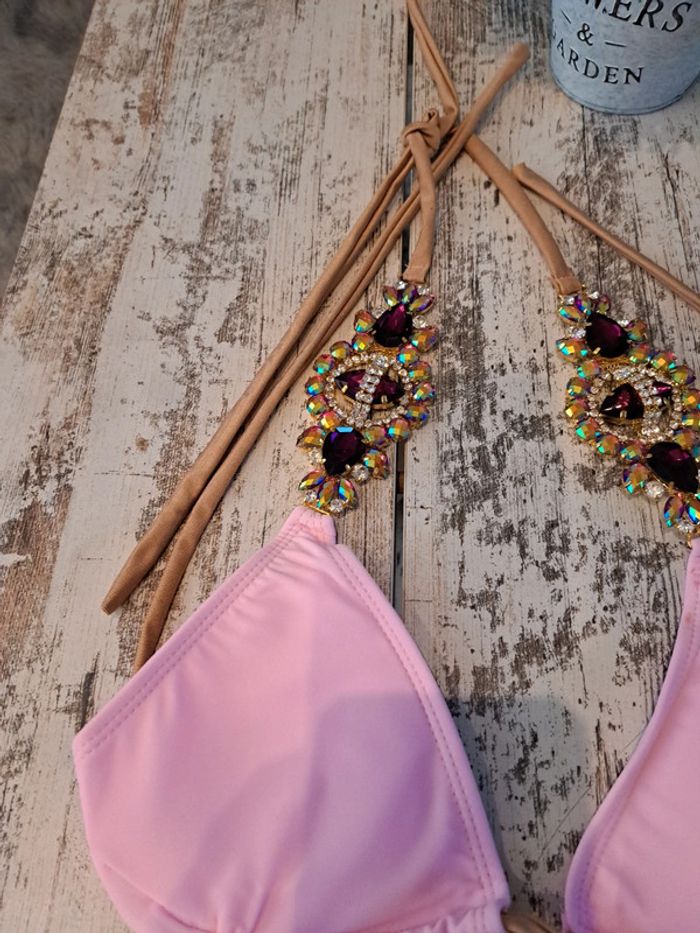 Maillot de bain sexy a strass - photo numéro 3