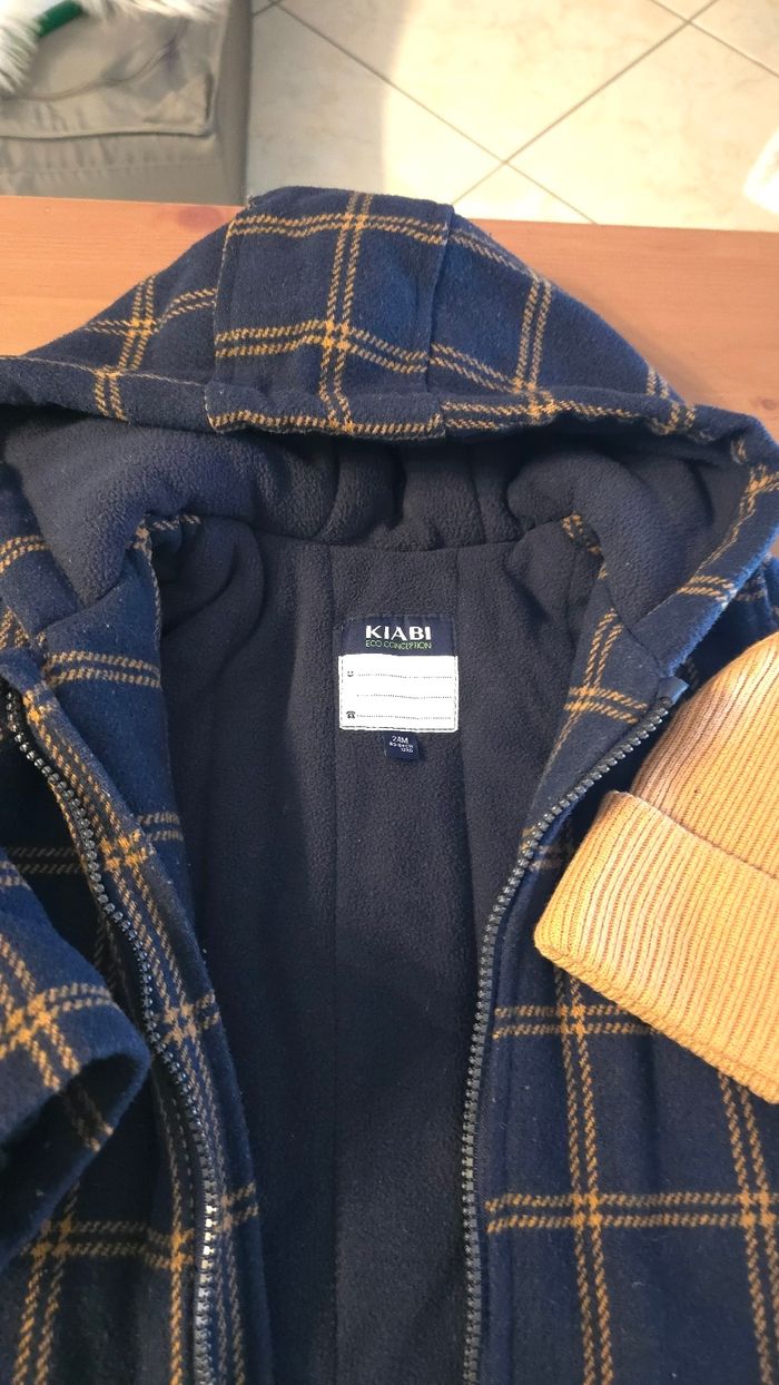 🥰💙😍 manteau chaud et bonnet 24mois Garçon 🥰😍💙 - photo numéro 2