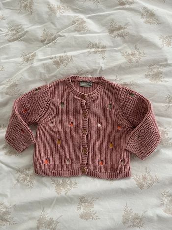 Cardigan rose Monoprix 