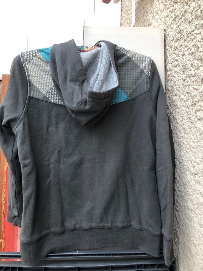 Veste de survêtement garçon 12 ans réversible - photo numéro 3