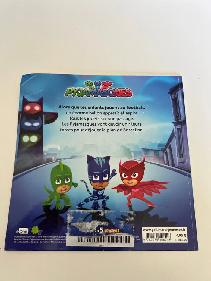 Livre pyjamasques Bibou et le ballon lune - photo numéro 2