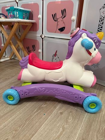 licorne à bascule ou roulette