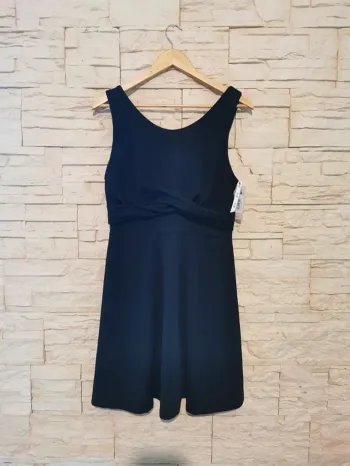 robe noir trapeze