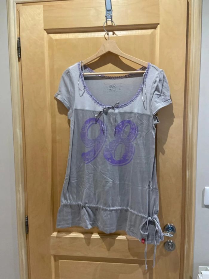 Tunique EDC grise et violette