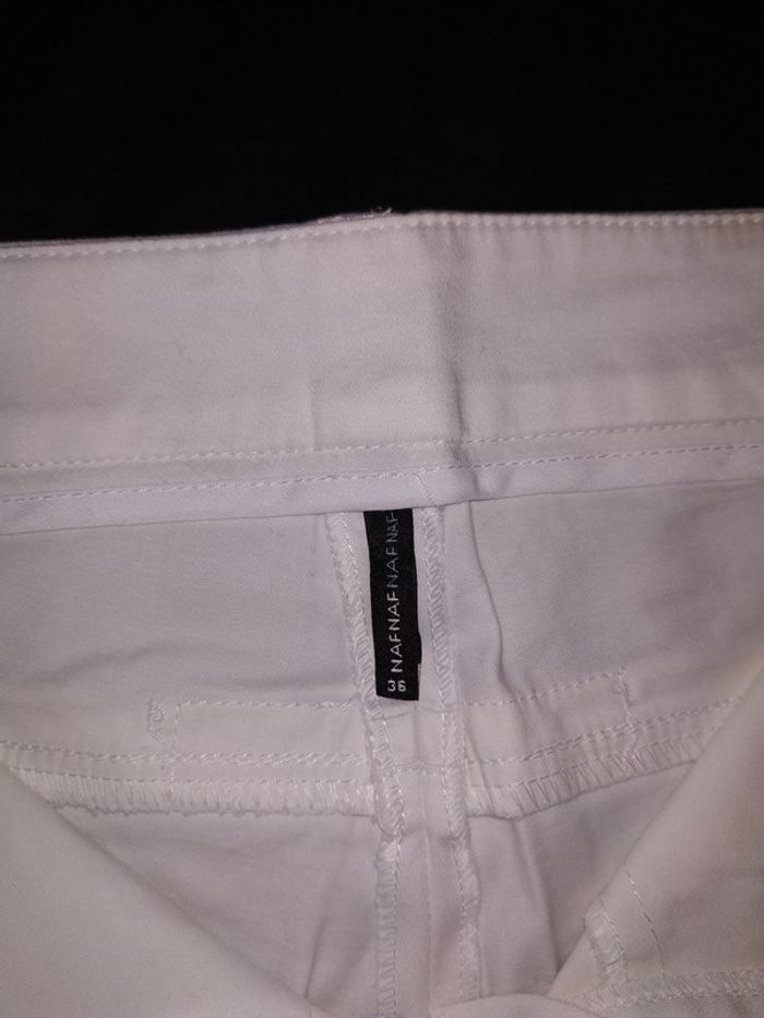 Pantalon femme blanc - photo numéro 2