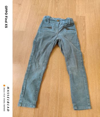 Pantalon skinny fit gris