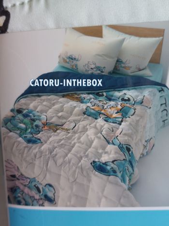 Couverture / Couette d'été / Quilt Disney Stitch | 160x250