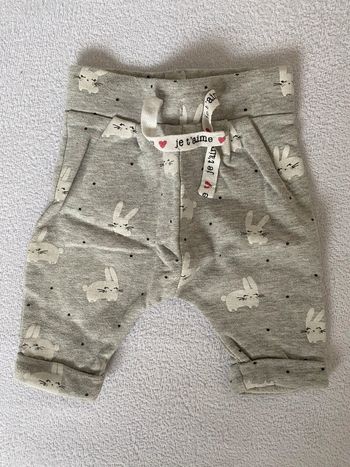 Pantalon molletonné 1 mois