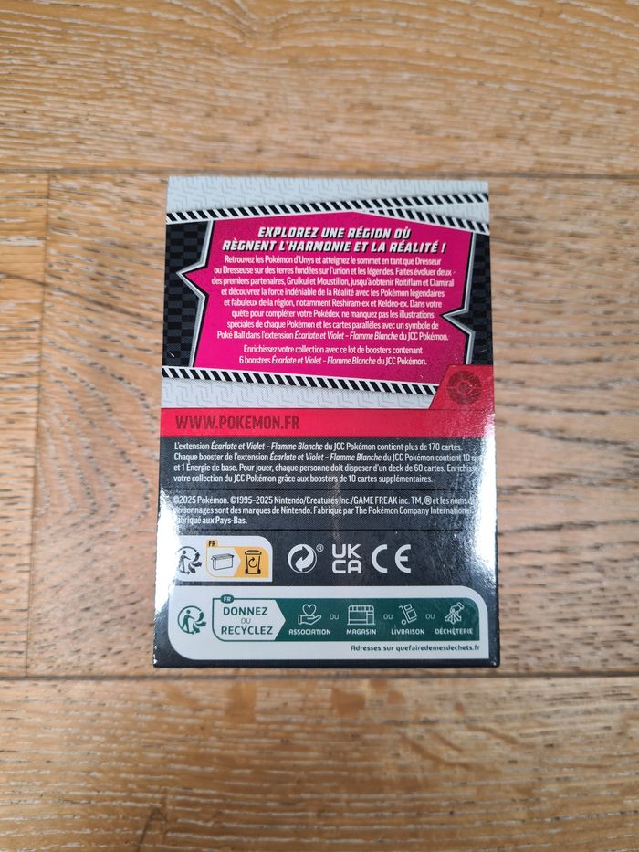Pokemon - Bundle EV10.5 Flamme Blanche !! - photo numéro 4