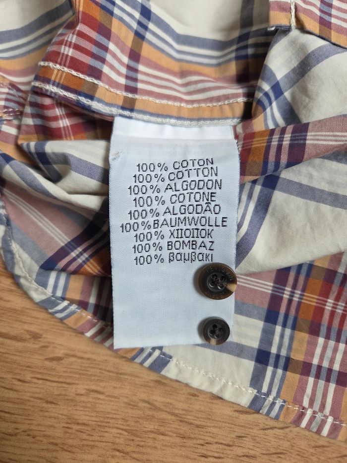 Chemise Chevignon Legend Label - Carreaux - Taille M - bon état - photo numéro 9