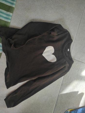 Pull tunique en coton 6 ans