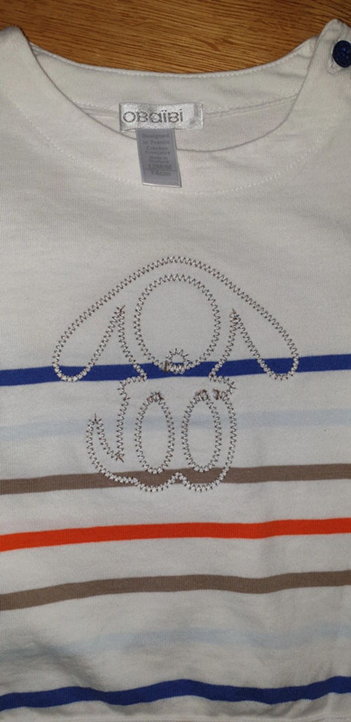 Tee shirt 12mois - photo numéro 3