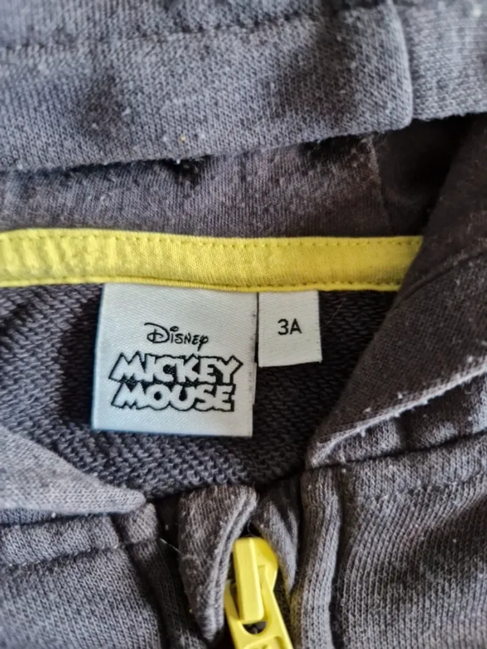 Gilet Mickey 3 ans - photo numéro 3