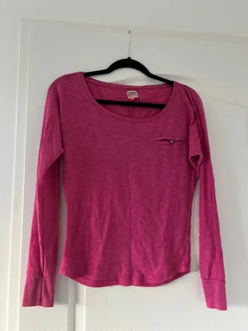 Tee shirt manche longue only rose