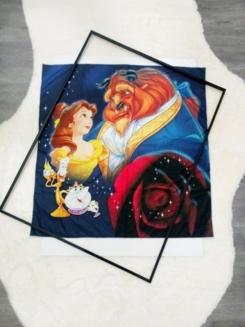 Decoration murale Impression sur toile tissus 70x70 neuf à encadrer