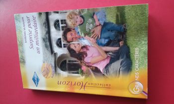 livre "Surprise pour un milliardaire" éd. Harlequin