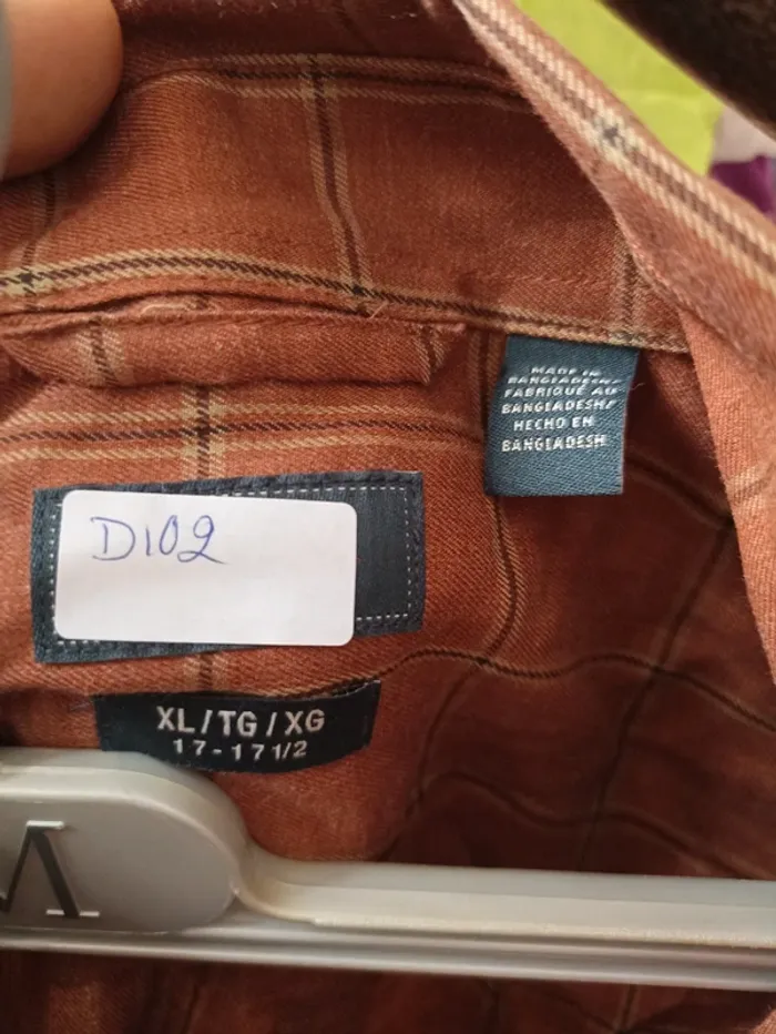 Chemise marron neuf taille xl - photo numéro 7