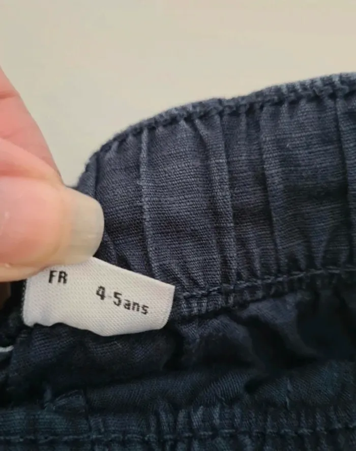 Lot de 2 shorts garçon 4 ans - photo numéro 8