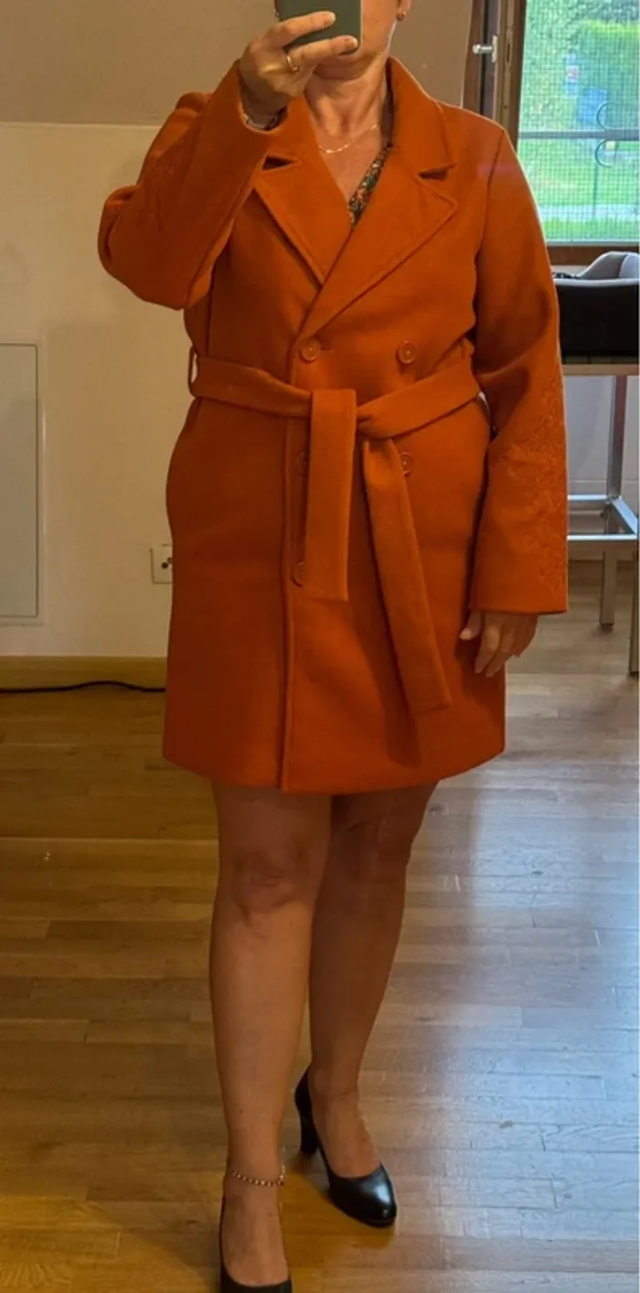 Manteau Coline neuf taille S oversize - photo numéro 5