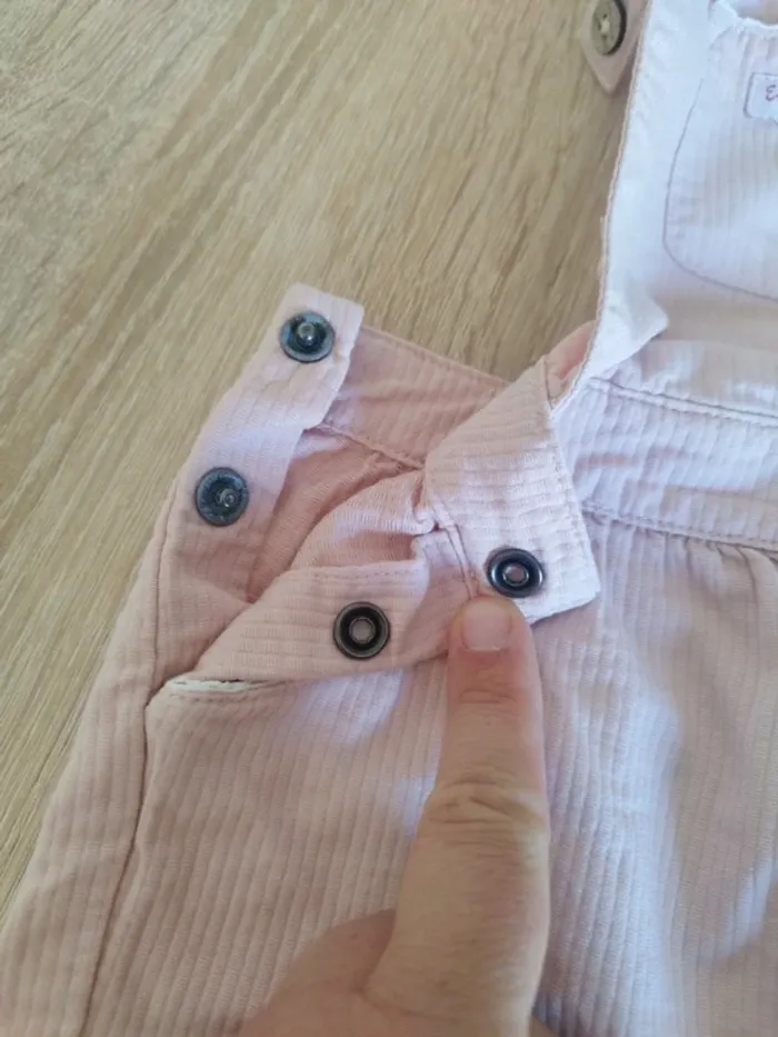 Salopette fille rose - photo numéro 10