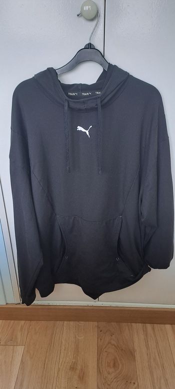 Sweat à capuche Puma Train noir Taille M