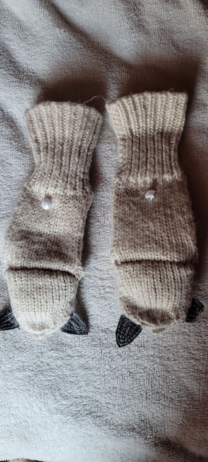 Gants mitennes fille - photo numéro 2