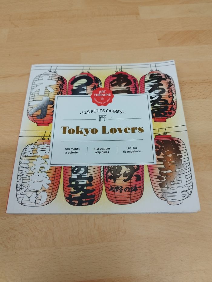 Les Petits carrés d'Art-thérapie Tokyo Lovers