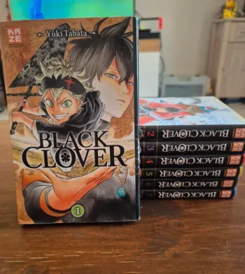 Black clover manga tome 1 à 7