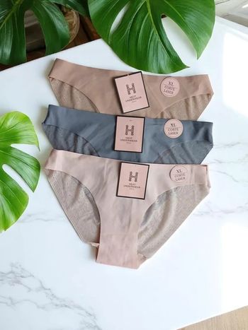 Lot de 3 culottes slips (2 lots dispo)