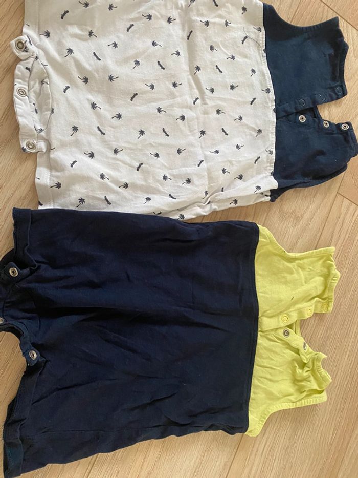 Lot de 2 combishorts 18 mois très bon etat - photo numéro 5