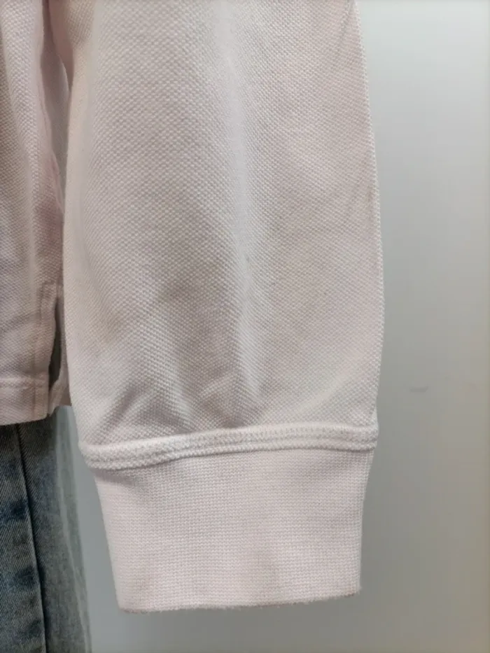 Polo Lacoste manche longue Blanc - XXL Rose très clair - photo numéro 9