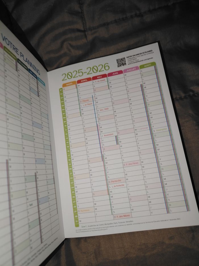 Agenda l étudiant 2025/2026 - photo numéro 2