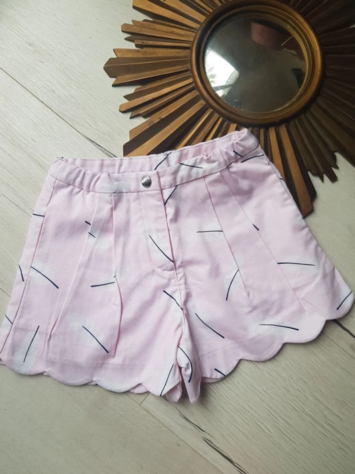 Short hiver rose jacadi fille 3ans neuf
