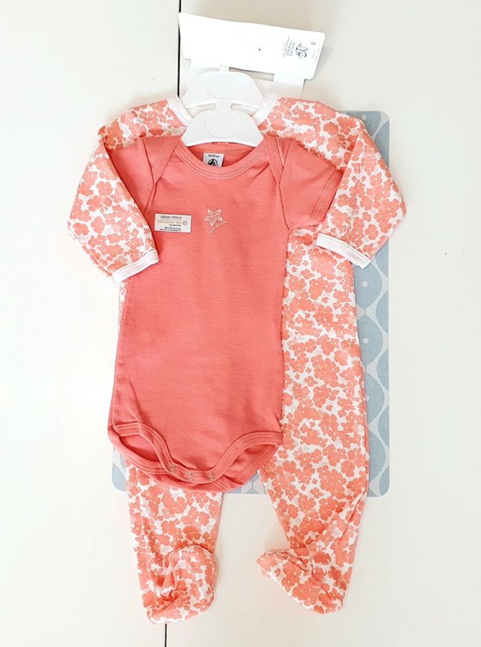 Pyjama + body Petit Bateau - 6M