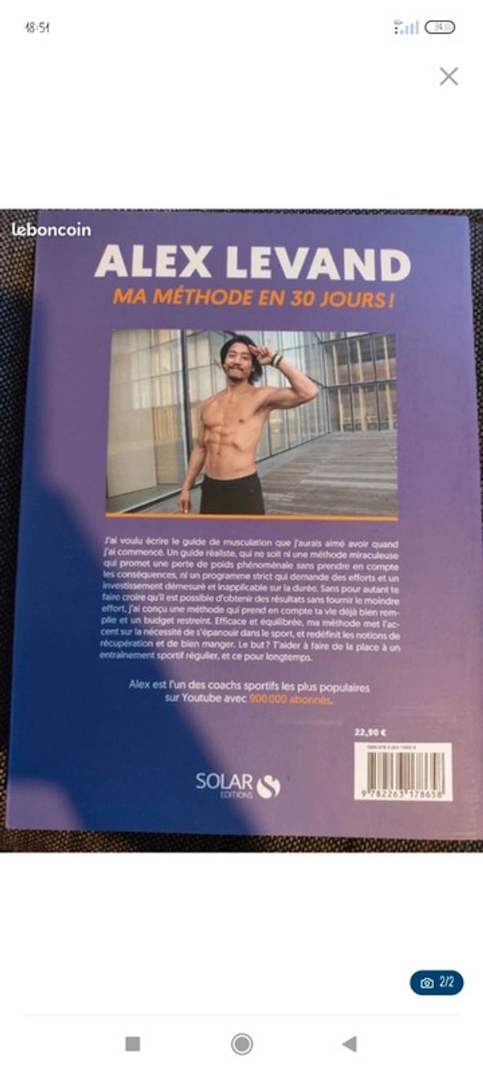 Livre sur la musculation - photo numéro 2