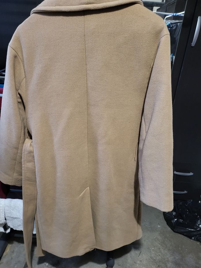 Manteau beige femme Bershka Taille XS - photo numéro 2