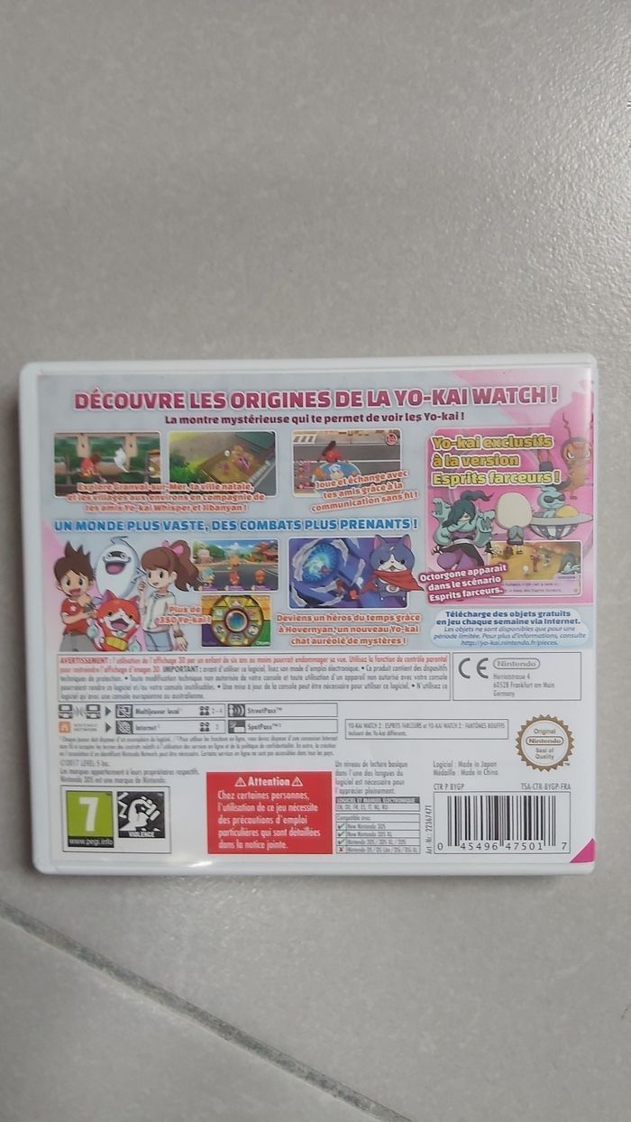 Yo-Kai Watch 2 Esprits Farceurs 3DS - photo numéro 2