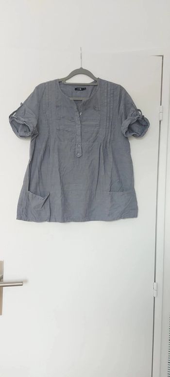 Blouse denim, Autre Ton, 40