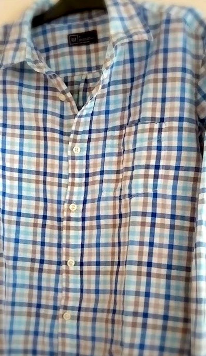 Chemise lin homme Gap - photo numéro 3
